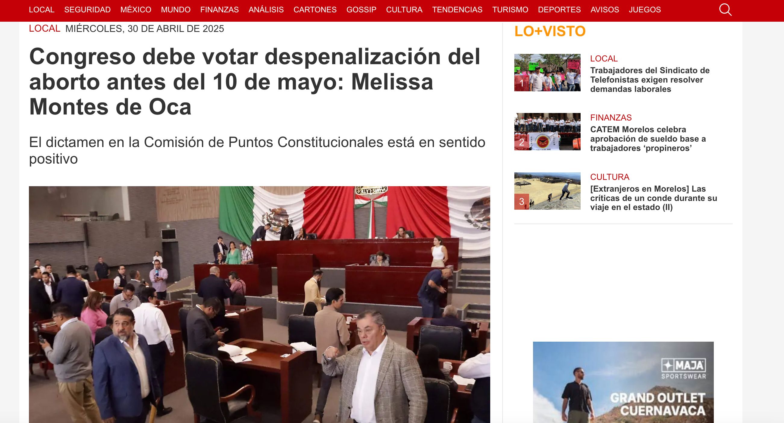🚨 ¡ALERTA EN MORELOS!